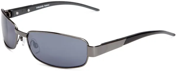 Eyelevel Palma Rectangle Unisex Adult Sunglasses Black One
