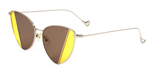 Eyepetizer Bill C.2-M-8 Women's Sunglasses Gold Size 54
