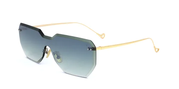 Eyepetizer Brickel C.4-25F Men's Sunglasses Gold Size 99