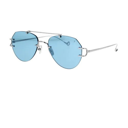 Eyepetizer , Irregular Flow Sunglasses ,Gray unisex, Sizes: