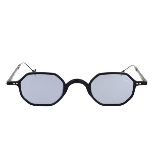 Eyepetizer , Men's Lauren C.a-6-7F Sunglasses ,Black unisex, Sizes: