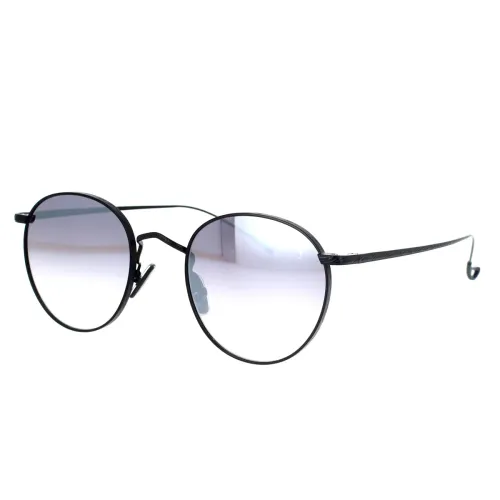 Eyepetizer , Round Sunglasses Jockey C.6-27F ,Black unisex, Sizes: