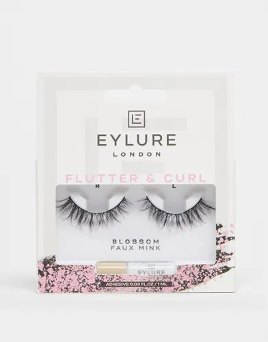 Eylure Flutter & Curl False Lashes - Blossom-Black