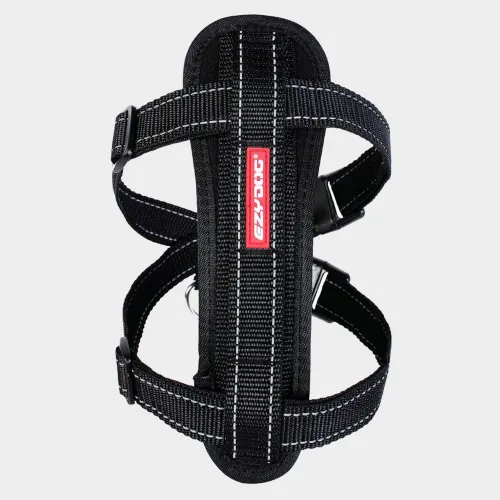 Ezydog Chest Plate Dog Harness (Large) - Black, Black