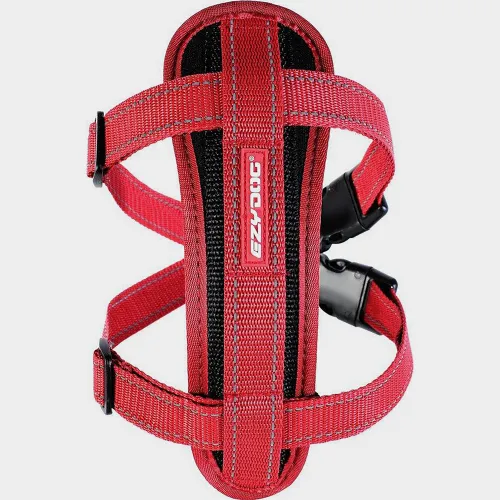 Ezydog Chest Plate Harness Red, Red
