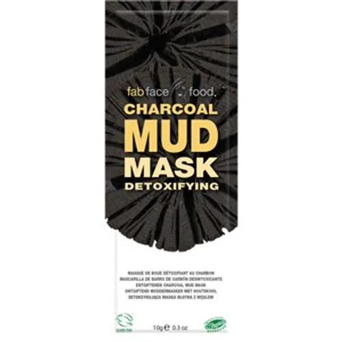 Fab Face Food Charcoal Mud Mask Female 13 g