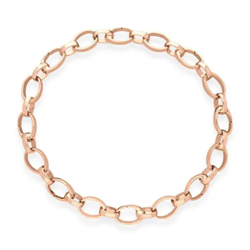 Faberge Treillage 18ct Rose Gold Chain Bracelet For Charms