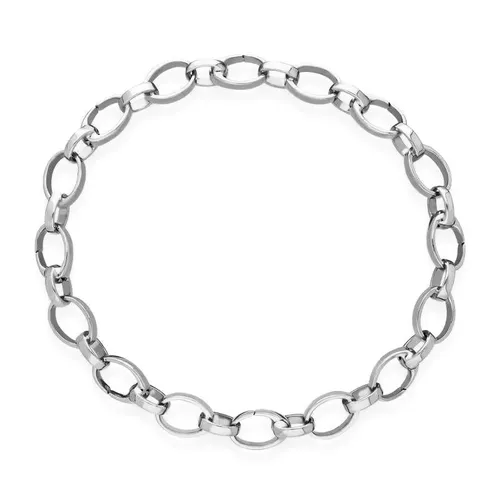 Faberge Treillage 18ct White Gold Chain Bracelet For Charms