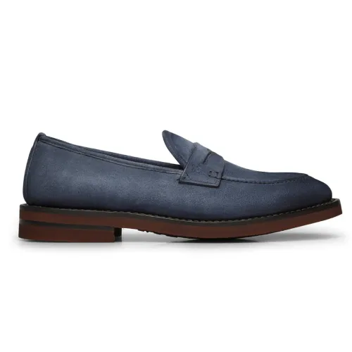Fabi , Fabi Flat shoes ,Blue male, Sizes: