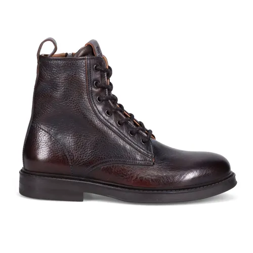 Fabi , Lace-up Boots ,Brown male, Sizes: