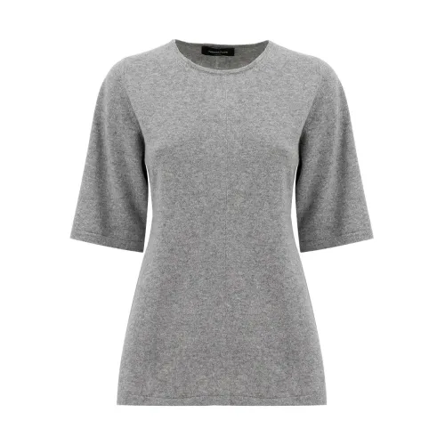 Fabiana Filippi , T-shirt ,Gray female, Sizes: