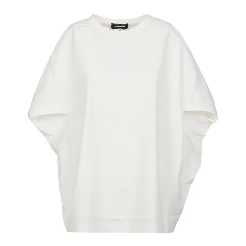 Fabiana Filippi , White T-Shirt 0142 ,White female, Sizes: