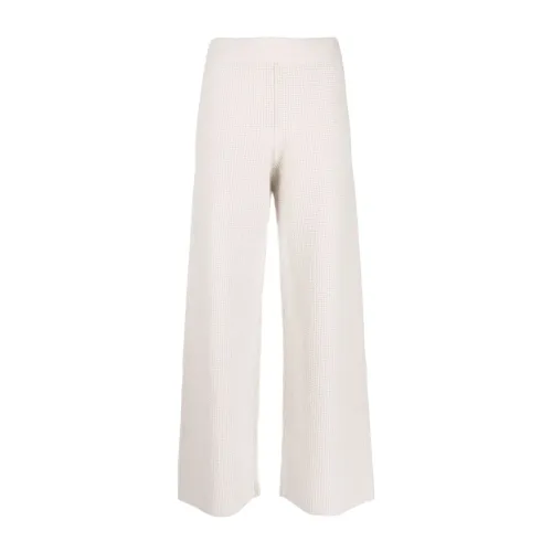 Fabiana Filippi , White Trousers for Women ,White female, Sizes: