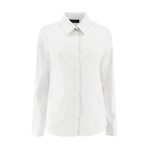 Fabiana Filippi , Women Clothing Shirts Bianco Aw23 ,White female, Sizes:
