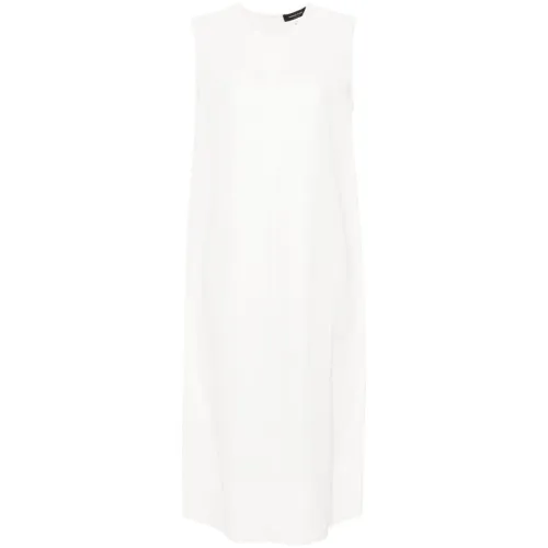 Fabiana Filippi , Womens Clothing Dress White Ss24 ,White female, Sizes: