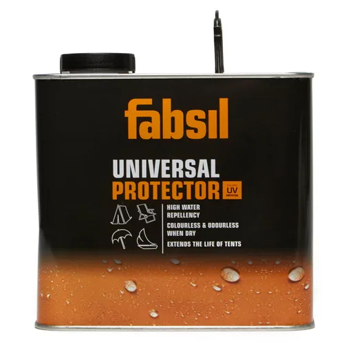 Fabsil 2.5 Litre Tent Fabric Waterproofer Tin - Black, Black
