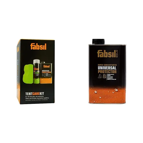 Fabsil All-In-One Tent Care Kit - Black