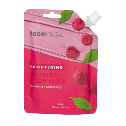 Face Facts Body Mud Mask | Brightening Raspberry |