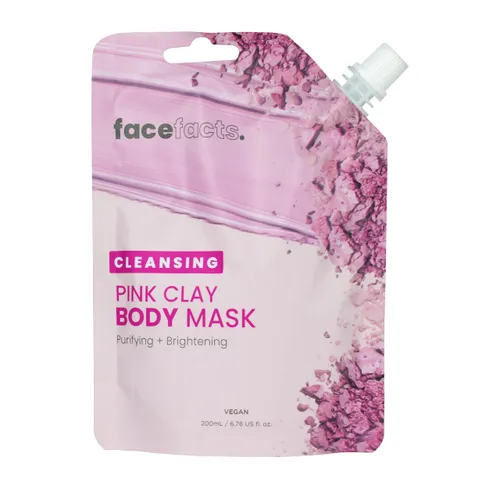 Face Facts Body Mud Mask | Cleansing Pink Clay | Purifying