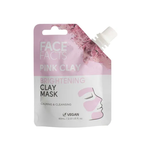 Face Facts Brightening Pink Clay Mask | 3in1 Mask Calms +