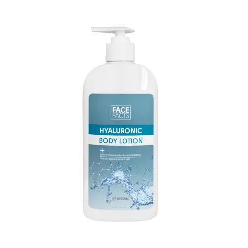 Face Facts Hyaluronic Body Lotion | Moisturise + Plump |