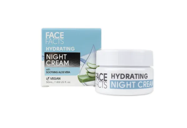 Face Facts Hydrating Night Cream | Soothes + Calms | 50ml