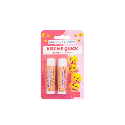 Face Facts Joy Pixels Strawberry Scented Lip Balms | Kiss