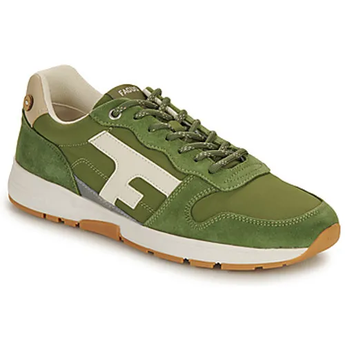 Faguo  OLIVE  men's Shoes (Trainers) in Green