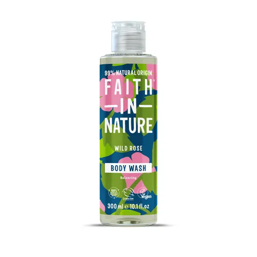 Faith In Nature 300 ml Natural Natural Wild Rose Body Wash