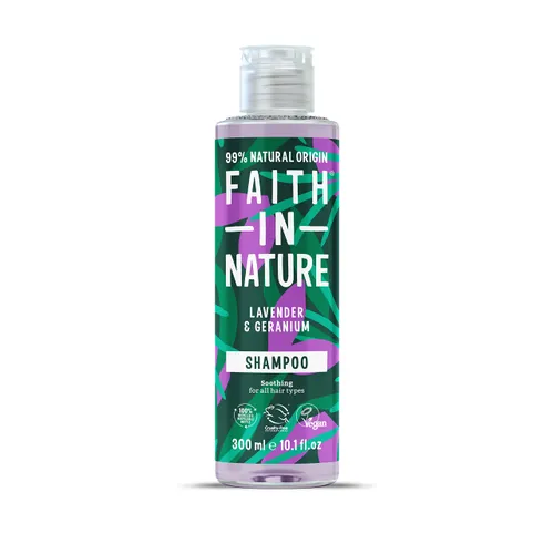 Faith In Nature 300ml Natural Lavender & Geranium Shampoo