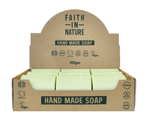 Faith In Nature Natural Aloe Vera Hand Soap Bar Box Set