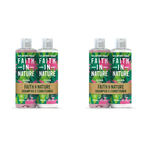 Faith In Nature Natural Dragon Fruit Shampoo and