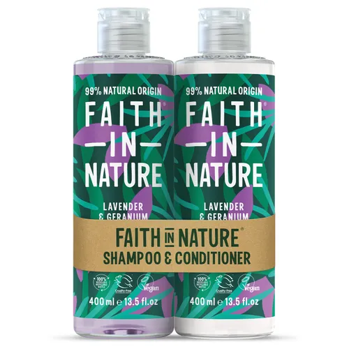 Faith In Nature Natural Lavender & Geranium Shampoo and