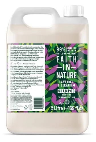 Faith In Nature Natural Lavender & Geranium Shampoo