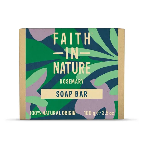 Faith In Nature Natural Rosemary Hand Soap Bar