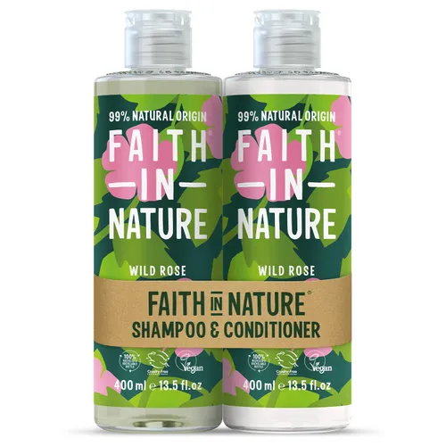 Faith In Nature Natural Wild Rose Shampoo and Conditioner