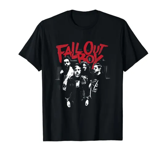 Fall Out Boy - Punk Scratch Photo T-Shirt