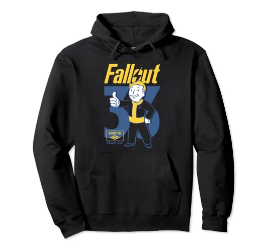 Fallout TV Series 33 Vault Boy Pose Pullover Hoodie