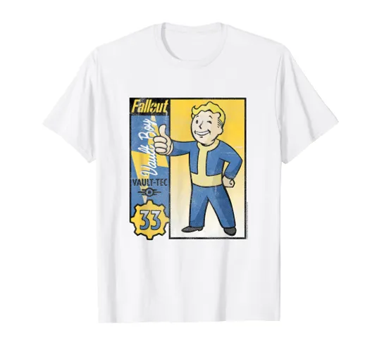 Fallout TV Series Vault-Tec Trading Card T-Shirt