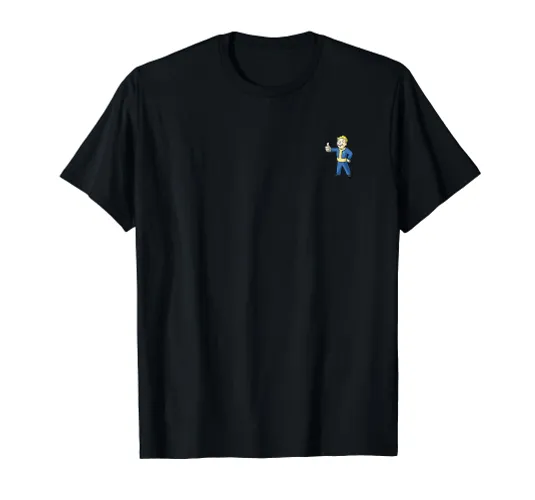 Fallout - Vault Boy Small Design T-Shirt