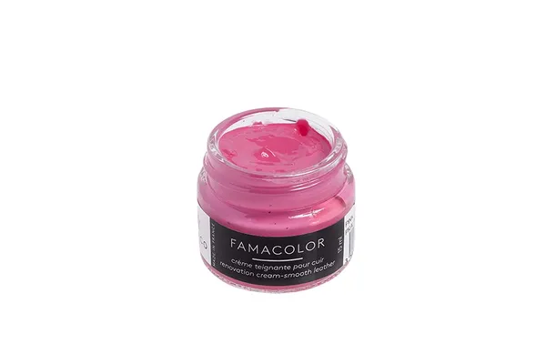 Famaco Pink Lady Leather Re-touch Dye Renovation Cream for