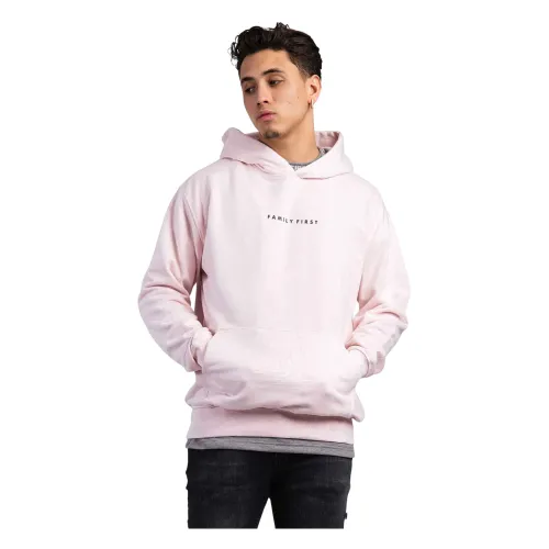 Family First , Hoodies ,Pink male, Sizes: