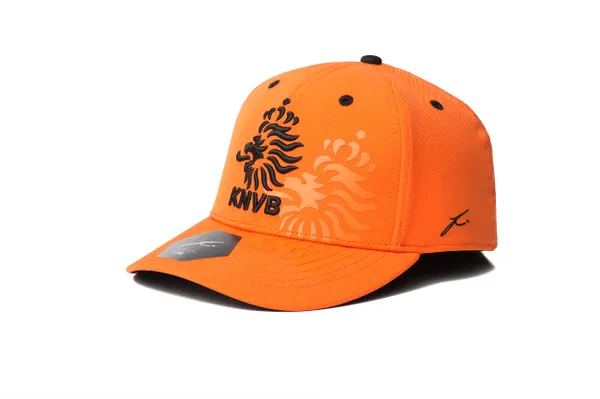 Fan Ink Netherlands Two Touch Stretch Fit Hat Orange/Black