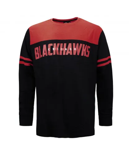 Fanatics Chicago Blackhawks Mens Top - Black