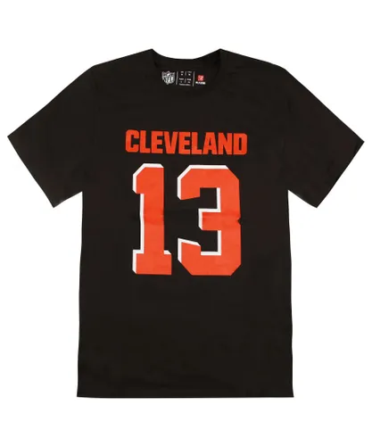 Fanatics Cleveland Browns Odell Beckham Jr Mens T-Shirt - Black Cotton