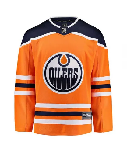 Fanatics Edmonton Oilers Mens Jersey - Orange