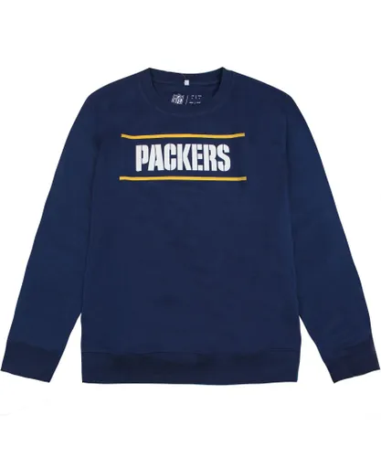 Fanatics Green Bay Packers Coach Core Mens Sweater - Navy Cotton