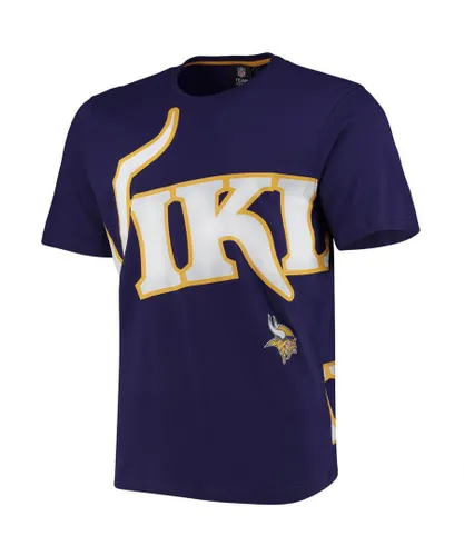 Fanatics Minnesota Vikings Mens T-Shirt - Purple Cotton