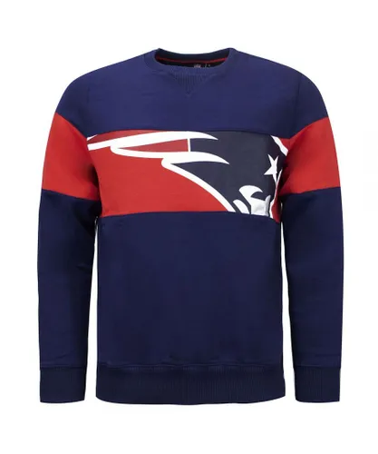 Fanatics New England Patriots Mens Sweater - Navy Cotton