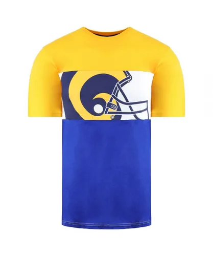 Fanatics NFL Los Angeles Rams Mens T-Shirt - Blue Cotton